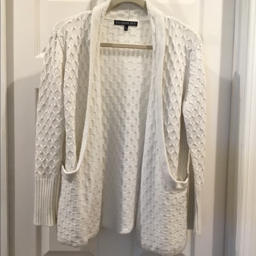 Brixton Ivy cream sweater size small